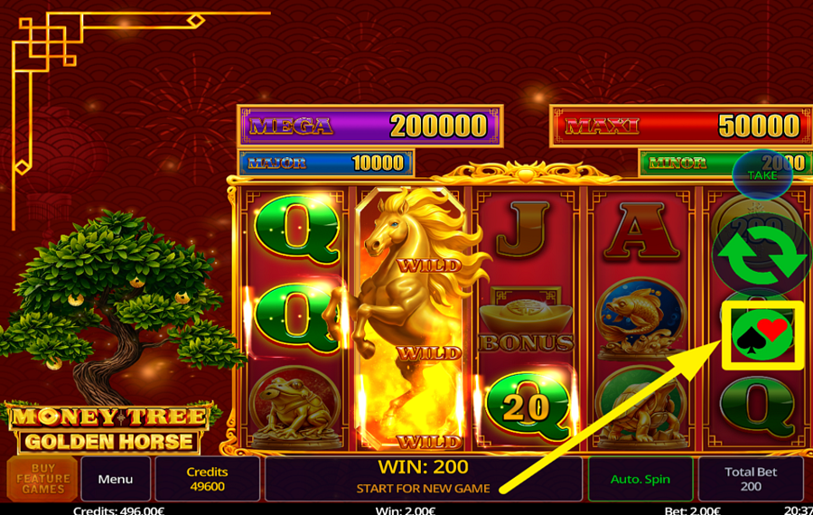 Money Tree Golden Horse ИСПЫТАЙТЕ УДАЧУ!