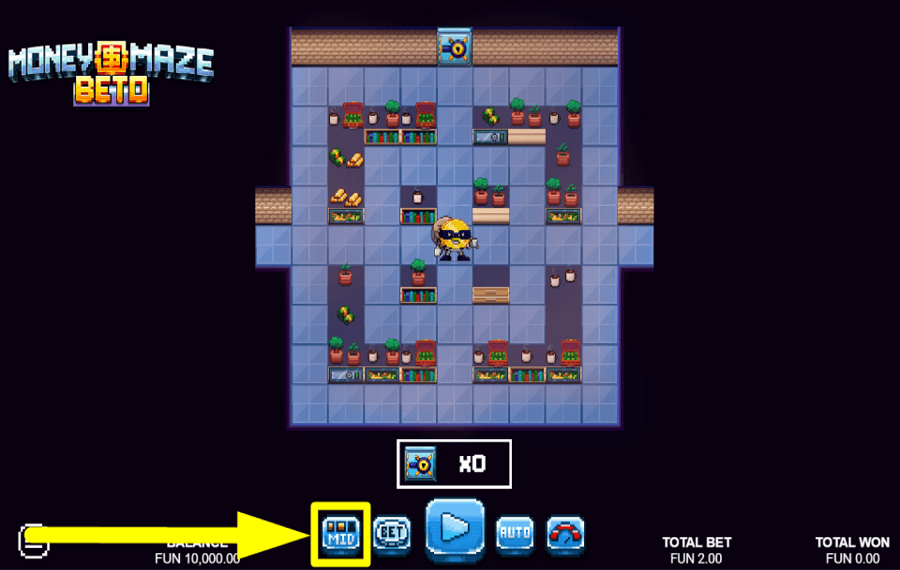 MoneyMaze Beto DETERMINE THE VOLATILITY.