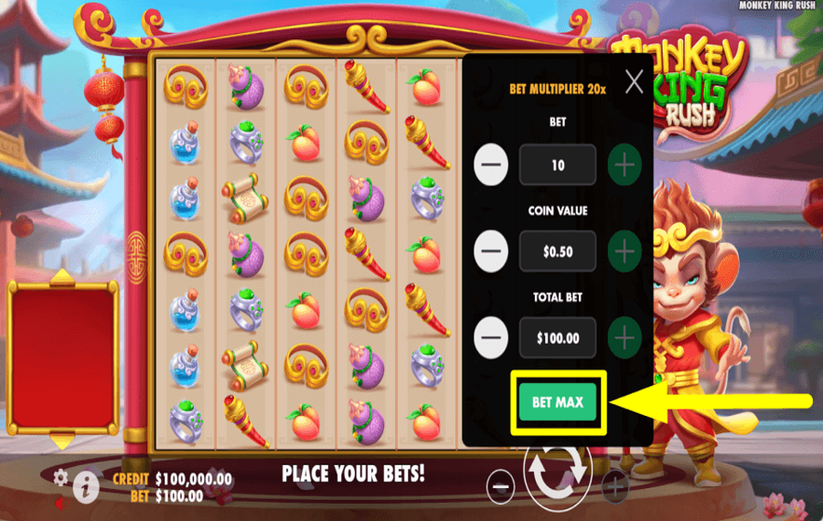 Monkey King Rush APUESTA LA CANTIDAD MÁXIMA.