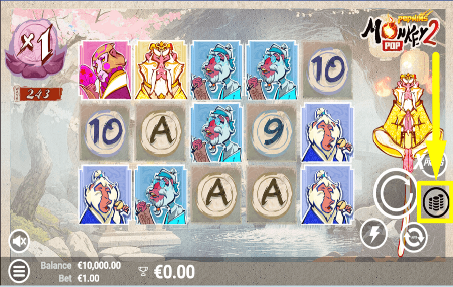 MonkeyPop 2 DETERMINE THE WAGER.