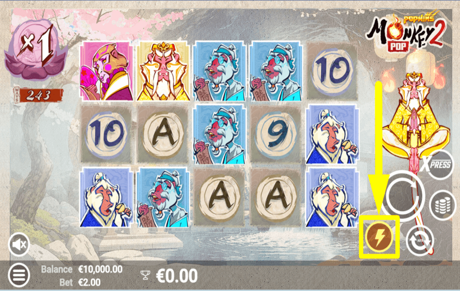 MonkeyPop 2 ENABLE TURBO MODE.