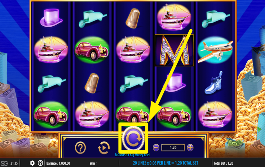 Monopoly Big Money Reel ИГРАТЬ В ИГРУ.