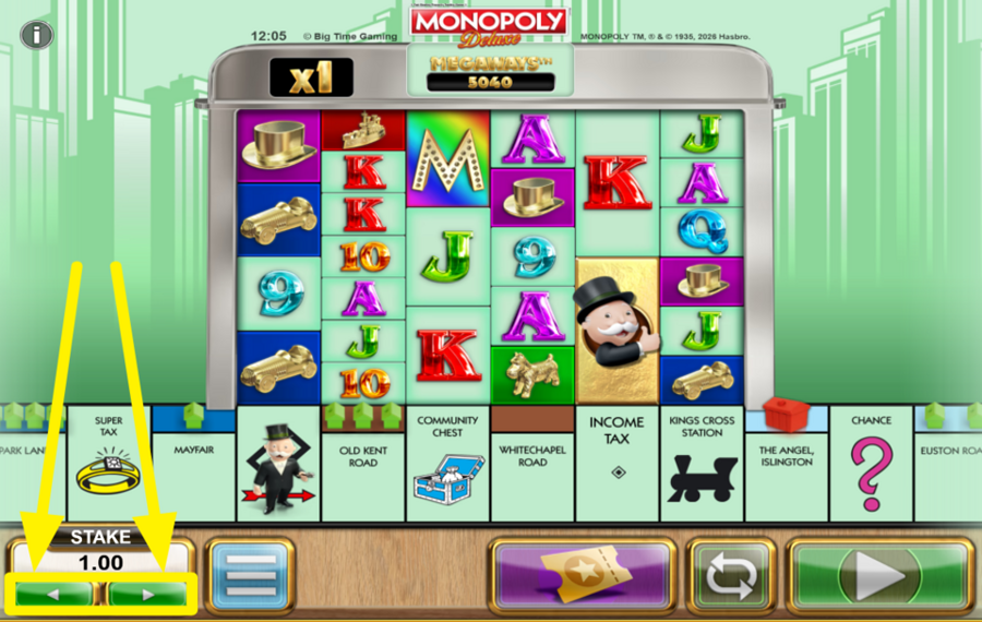 Monopoly Deluxe PLACE YOUR BET.