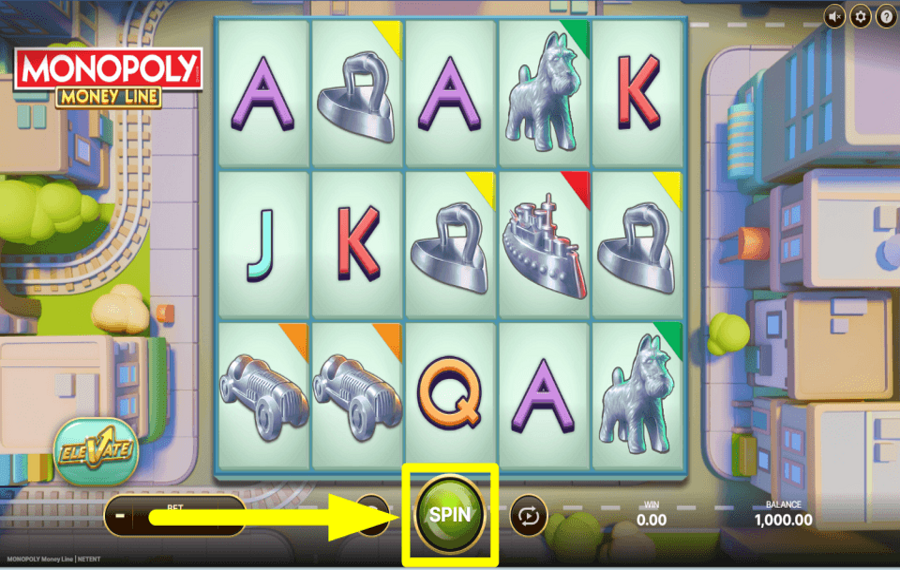 MONOPOLY Money Line INIZIA A GIOCARE D'AZZARDO.