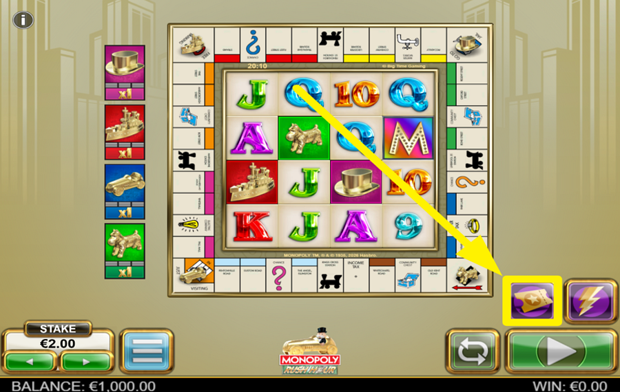 Monopoly Rush Hour COMPRA GIROS GRATIS.