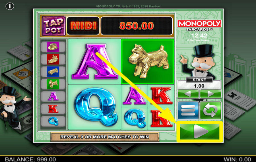 Monopoly Tapcards JUEGA EL JUEGO.