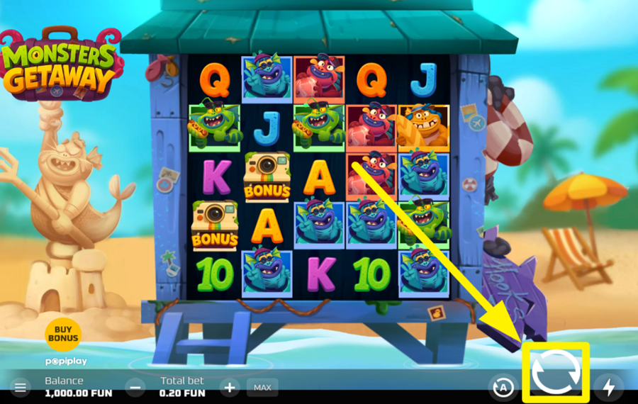 Monsters Getaway ENTFACHEN SIE DIE SPANNUNG!