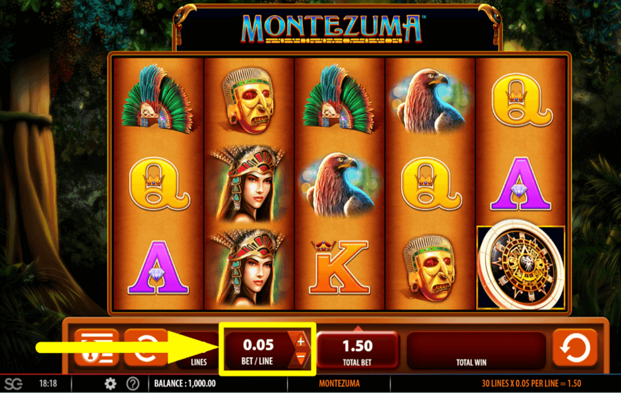Montezuma SET THE STAKE.
