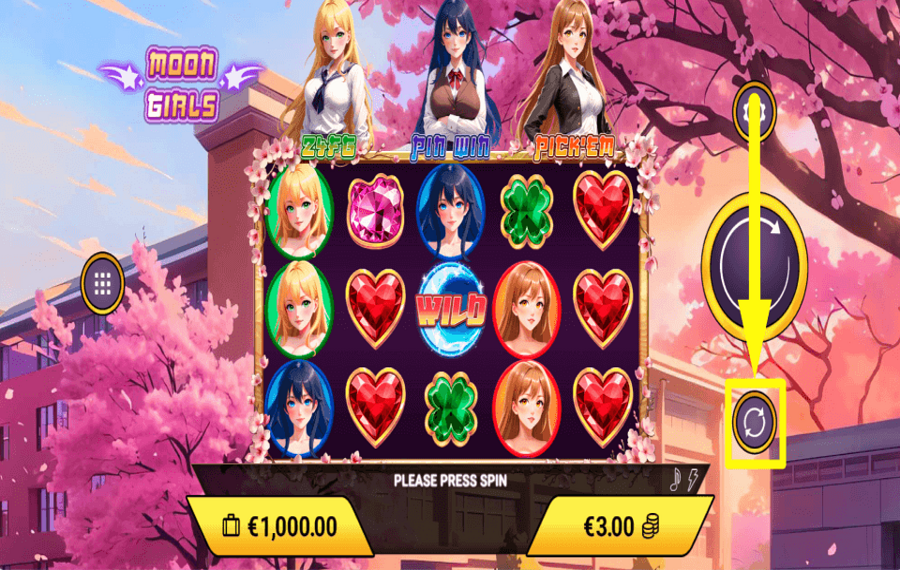 Moon Girls CHOOSE AUTOPLAY.