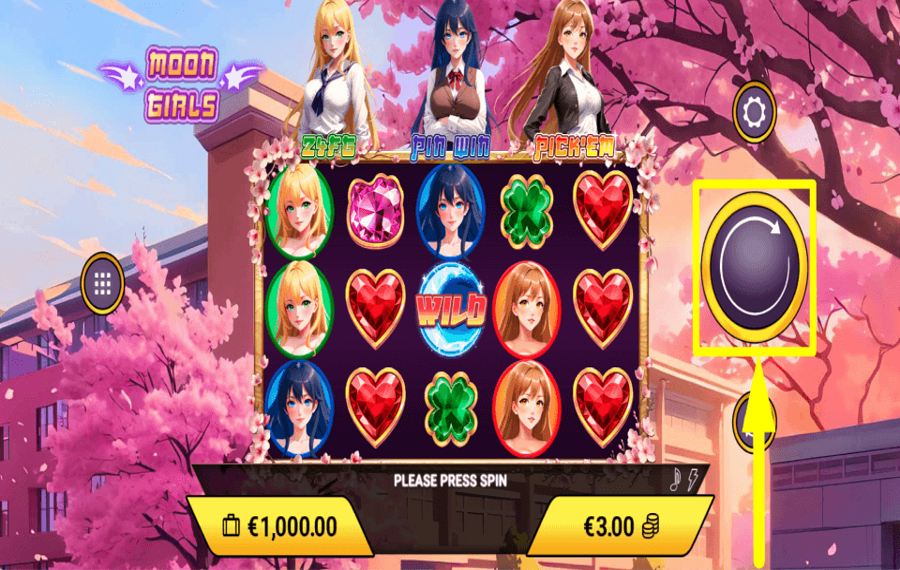 Moon Girls GO FOR A SPIN.