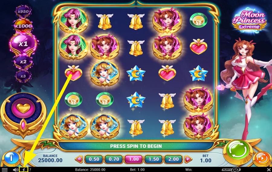 Moon Princess Extreme УЛУЧШИТЕ ИГРУ.