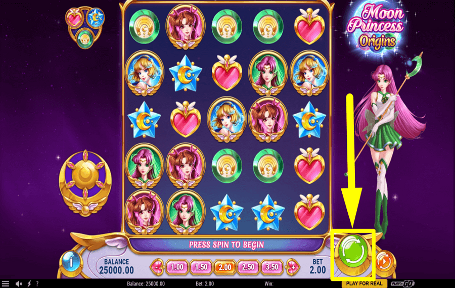 Moon Princess Origins IL EST TEMPS DE JOUER.
