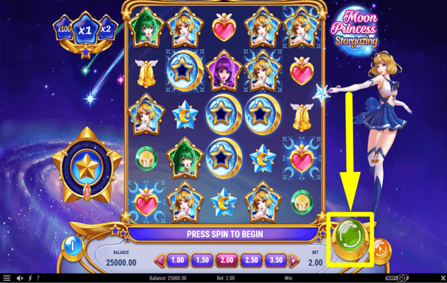 Moon Princess Stargazing COURSEZ LE PRIX.