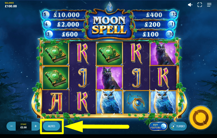 Moon Spell НАЧАТЬ АВТОВОСПРОИЗВЕДЕНИЕ.