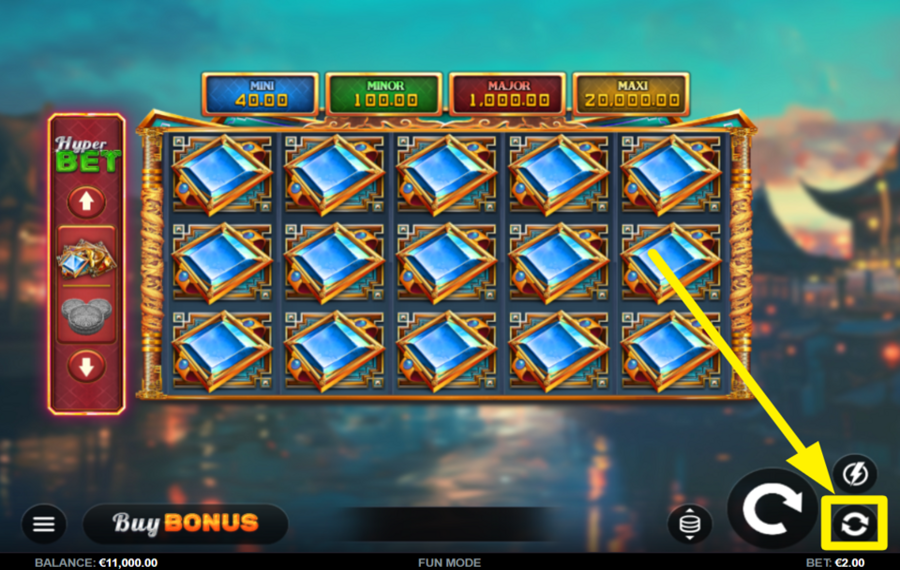 Mooncake Riches Hold and Win ИСПОЛЬЗУЙТЕ ФУНКЦИЮ АВТОВОСПРОИЗВЕДЕНИЯ.