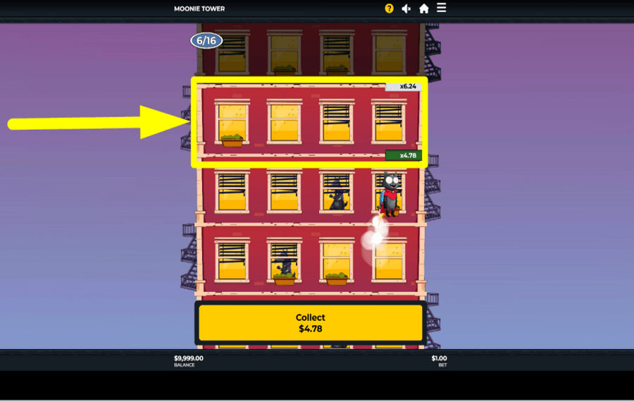 Moonie Tower PROGRESS FOR PRIZES.