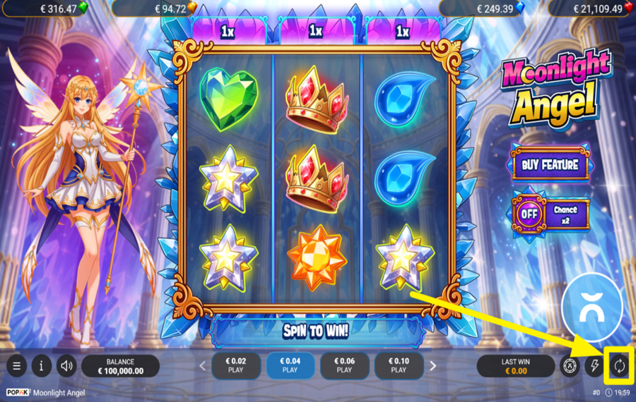 Moonlight Angel ВКЛЮЧИТЬ АВТОВОСПРОИЗВЕДЕНИЕ.