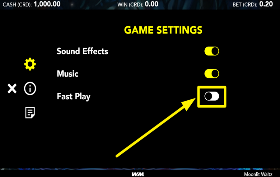 Moonlit Waltz AMP UP THE GAME.