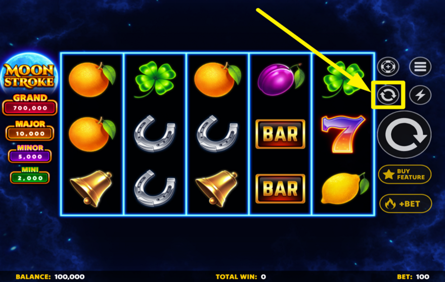 Moonstroke UTILICE LA FUNCIÓN DE REPRODUCCIÓN AUTOMÁTICA.