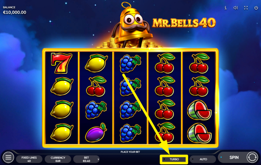 Mr Bells 40 AMP UP THE GAME.