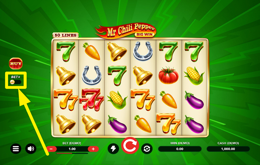 Mr Chili Pepper ACTIVEZ BET PLUS.