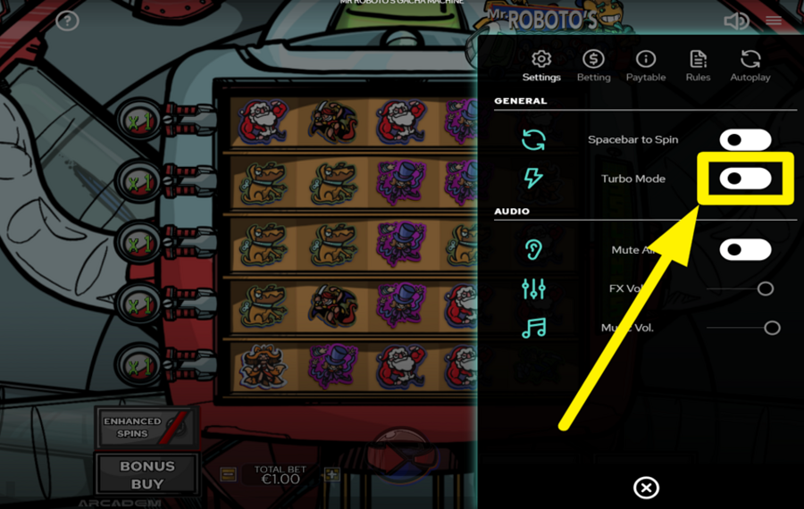 Mr Robotos Gacha Machine AMPLIFIEZ LE JEU.