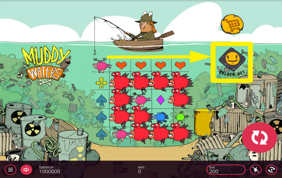 Muddy Waters ACTIVATE GOLDEN BET.