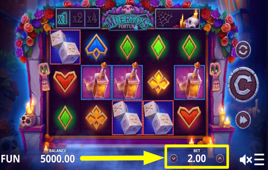 Muertos Fortuna EJECUTA TU APUESTA TOTAL.