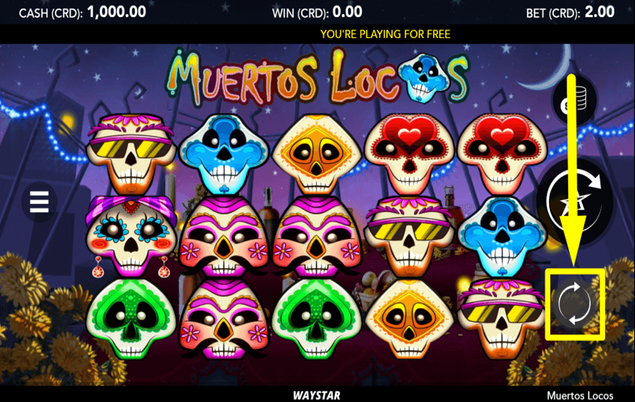 Muertos Locos START AUTOPLAY.