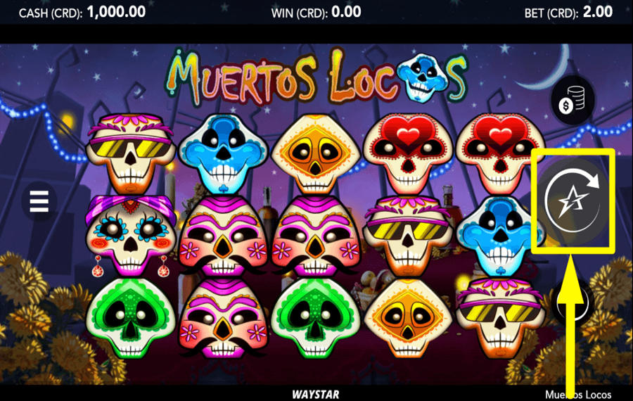 Muertos Locos SPIN THE REELS.