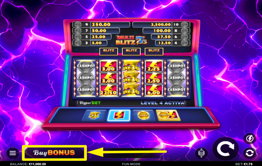 Multi Blitz 7s FREE SPINS, MORE WINS?