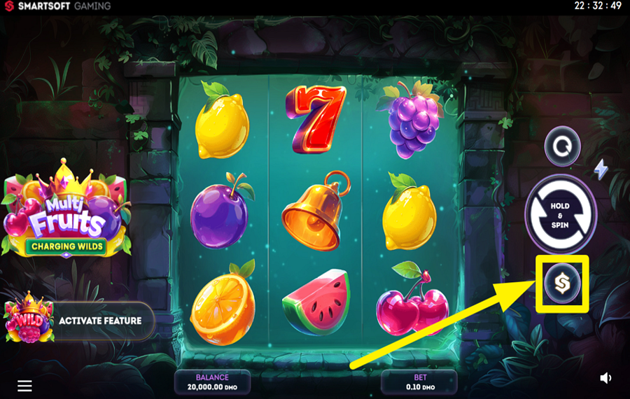 Multi Fruits Charging Wilds AJUSTA TU APUESTA.