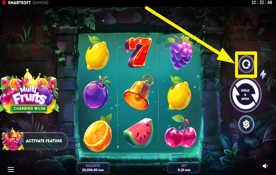 Multi Fruits Charging Wilds ACTIVA LOS GIROS AUTOMÁTICOS.