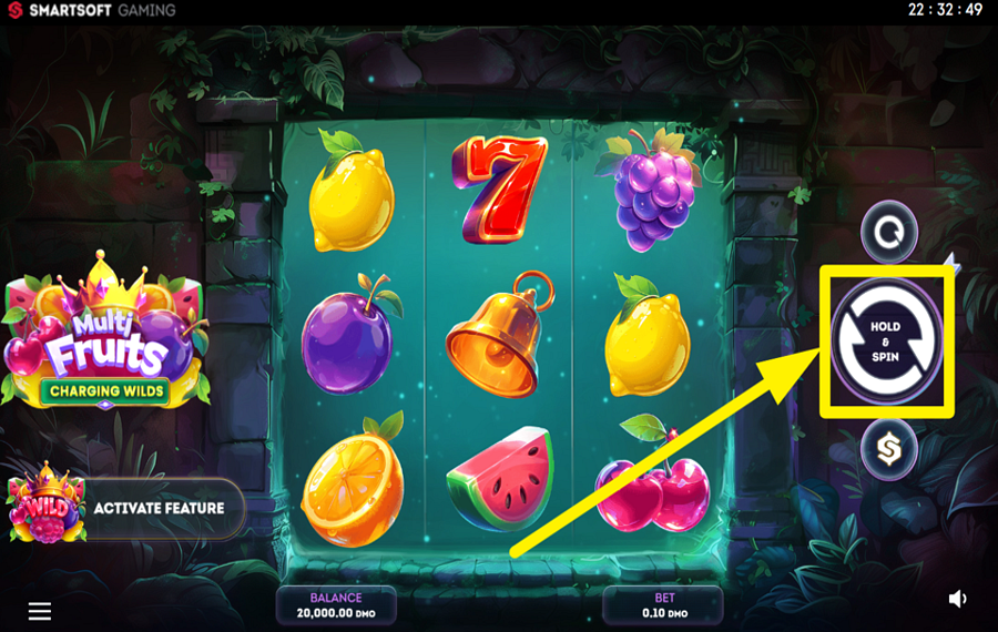 Multi Fruits Charging Wilds GIRA LOS CARRETES.