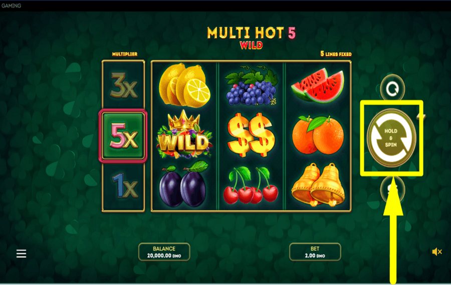 Multi Hot 5 Wild COMPROMÉTETE PARA OBTENER RECOMPENSAS.