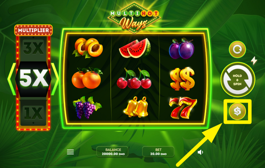 Multi Hot Ways SET YOUR STAKE.