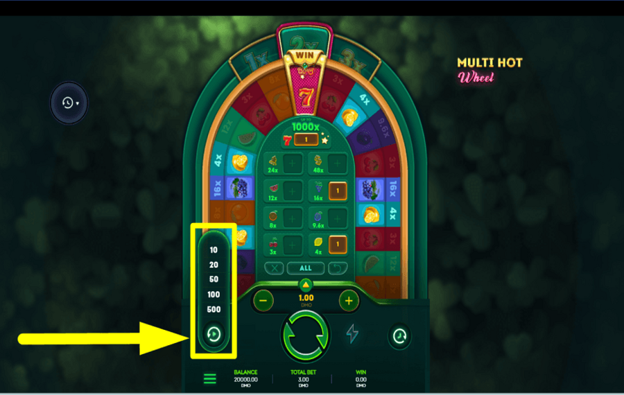 Multi Hot Wheel UTILISER LA LECTURE AUTOMATIQUE.