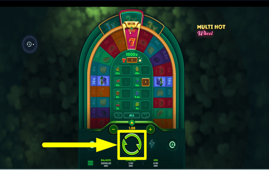 Multi Hot Wheel JOUEZ POUR GAGNER DES RÉCOMPENSES.