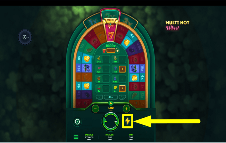 Multi Hot Wheel ACTIVER LE MODE TURBO.