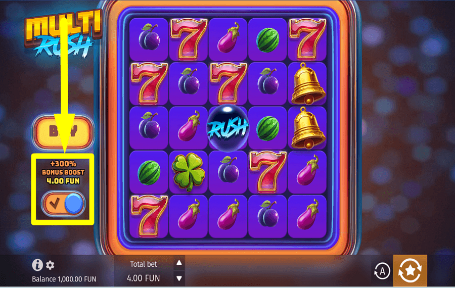 Multi Rush STAKE MORE COINS.