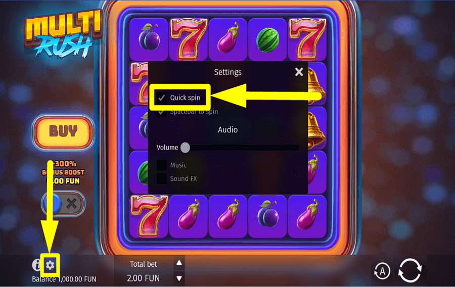 Multi Rush SPEED UP THE GAME.