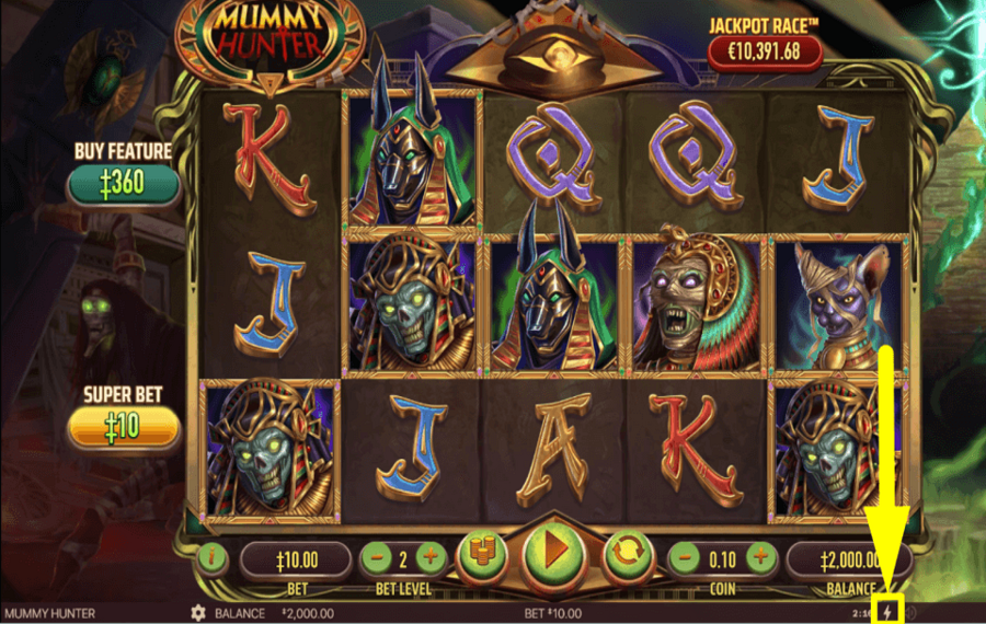 Mummy Hunter PICK UP THE PACE.