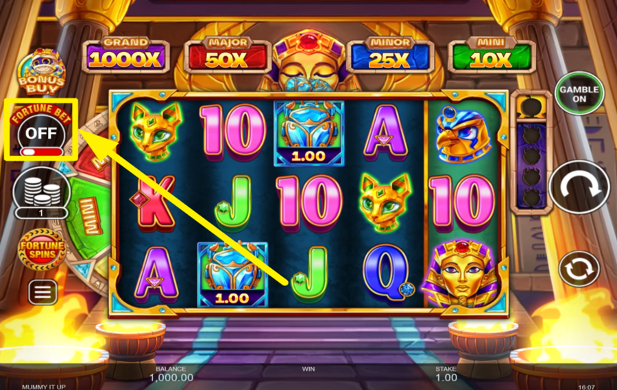 Mummy It Up PROFITEZ DE FORTUNE BET.