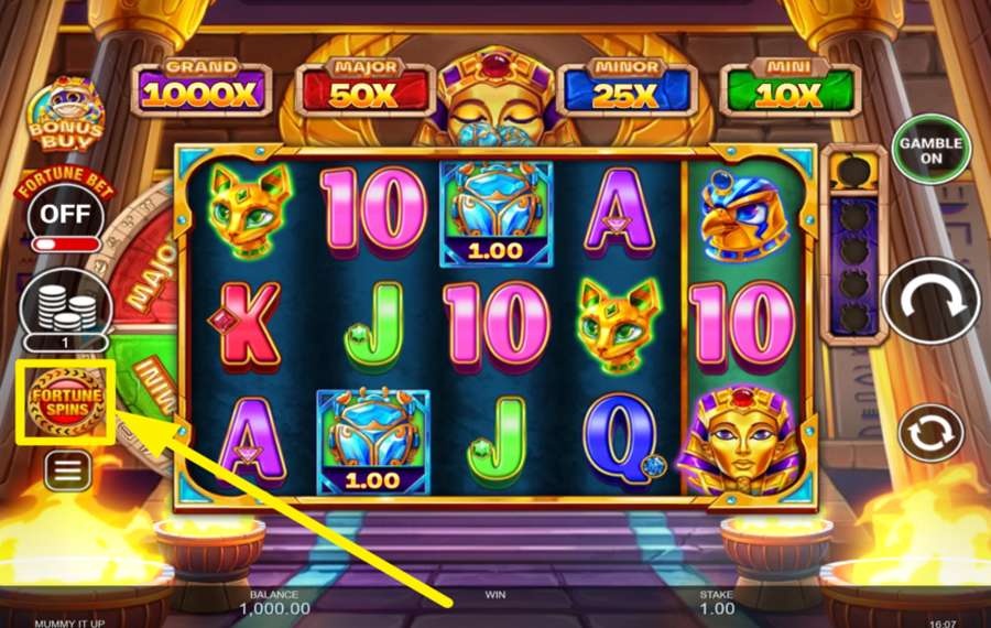 Mummy It Up ACTIVEZ LES TOURS DE LA FORTUNE.