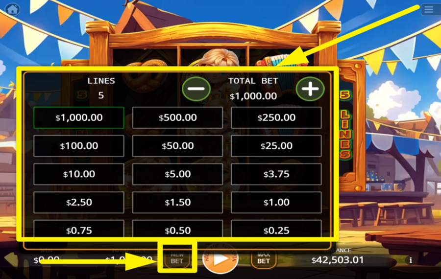 Munich Beer Bash AJUSTEZ LE MONTANT DE VOTRE PARI.