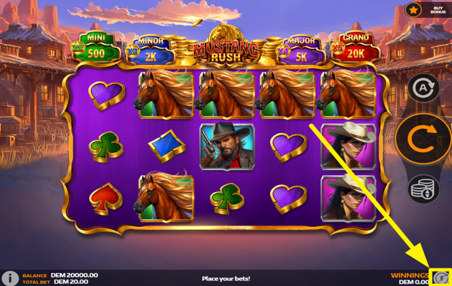 Mustang Rush ELEVATE THE TEMPO.