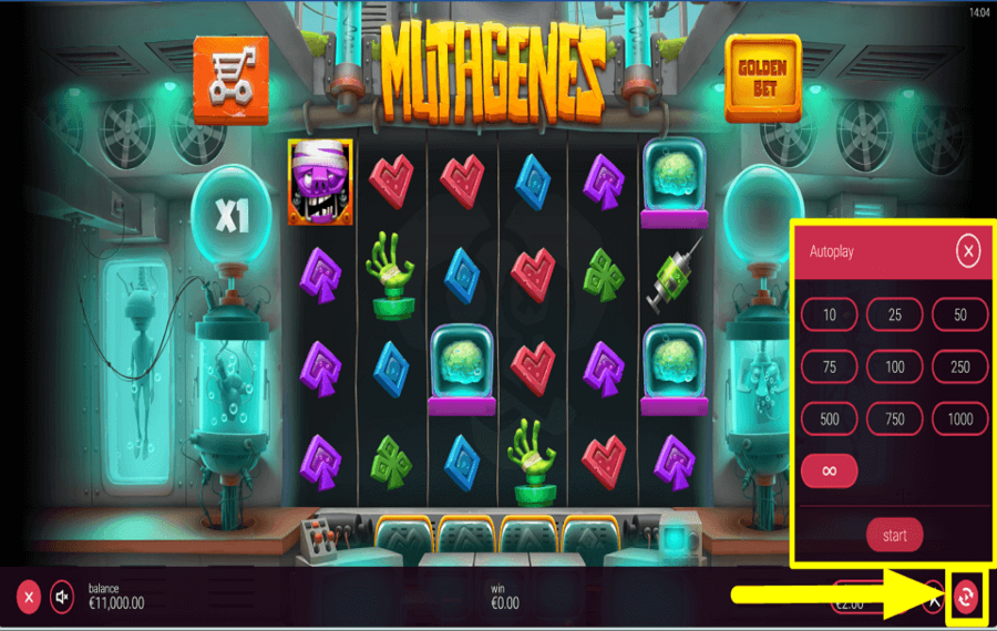 Mutagenes PROCEED AUTOMATICALLY.