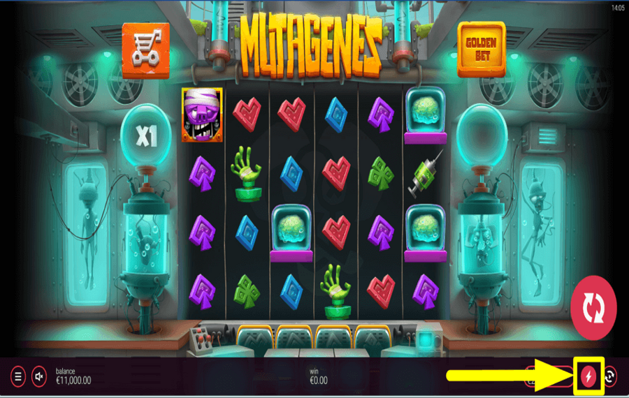 Mutagenes PICK UP THE PACE.