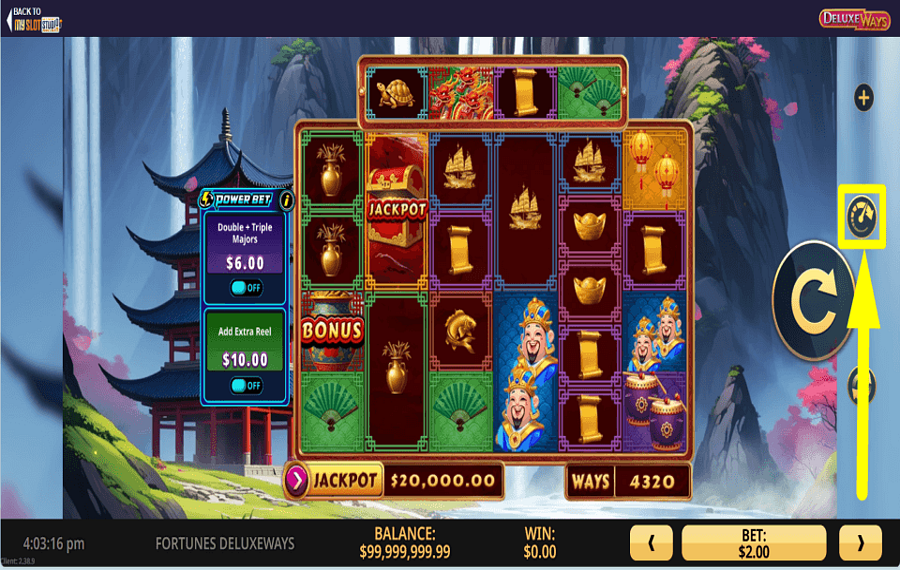 My Slot Studio УСКОРЬТЕ ТЕМП.