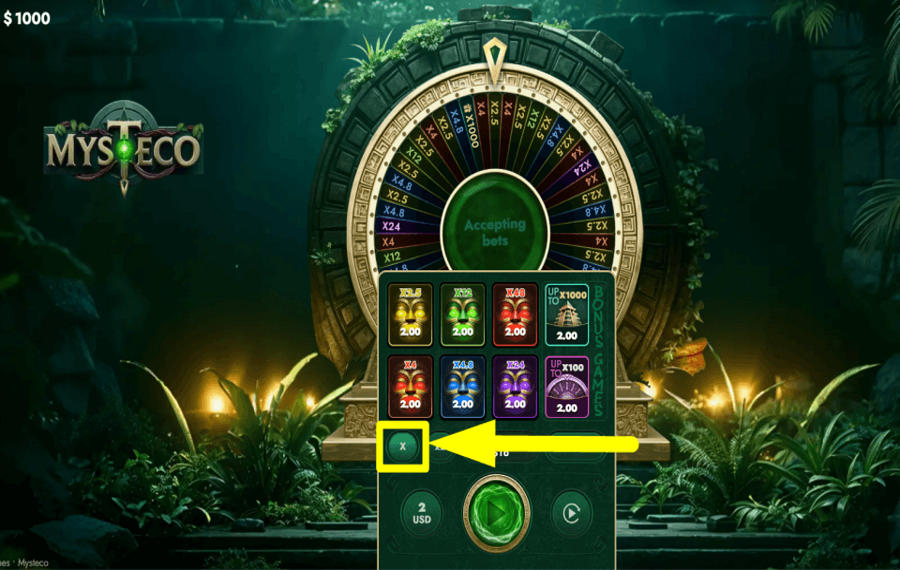 Mysteco CANCEL YOUR WAGER.